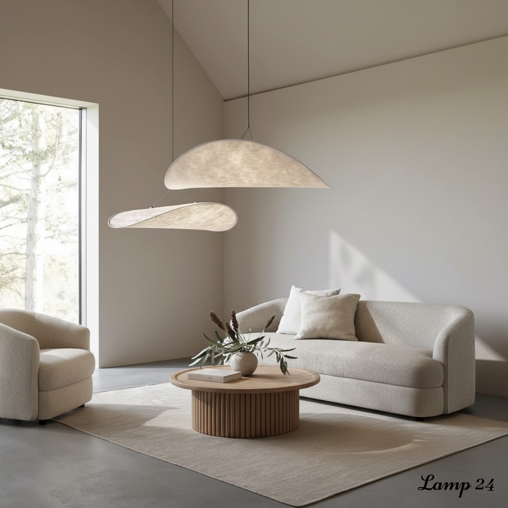 Japanese Style Wabi-sabi Creative Flaky Pendant Lamp
