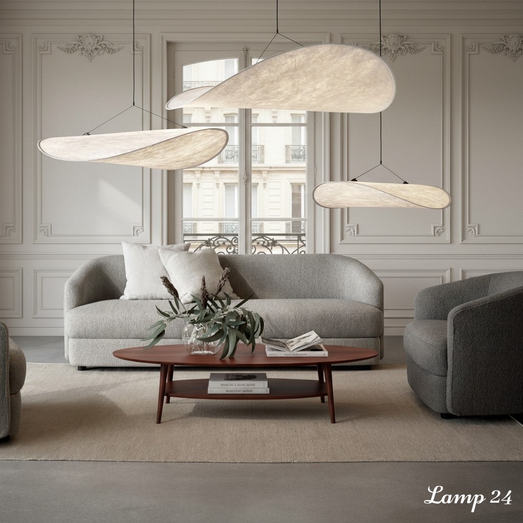 Japanese Style Wabi-sabi Creative Flaky Pendant Lamp