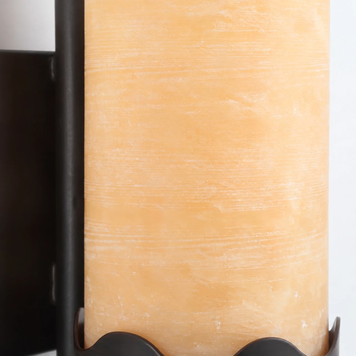 Wall sconce material detail
