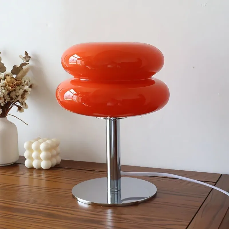 Retro Bauhaus Lollipop Ripple Table Lamp for Bedroom S19