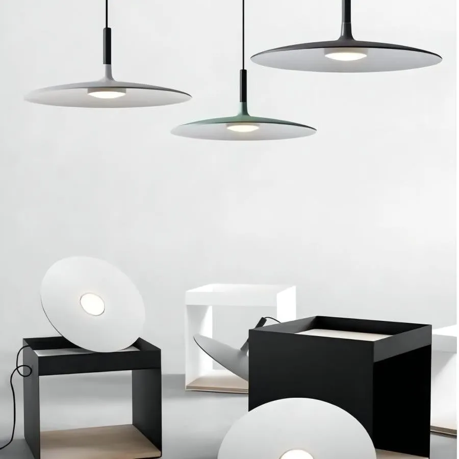 Aplomb Large Industrial Metal Pendant Light