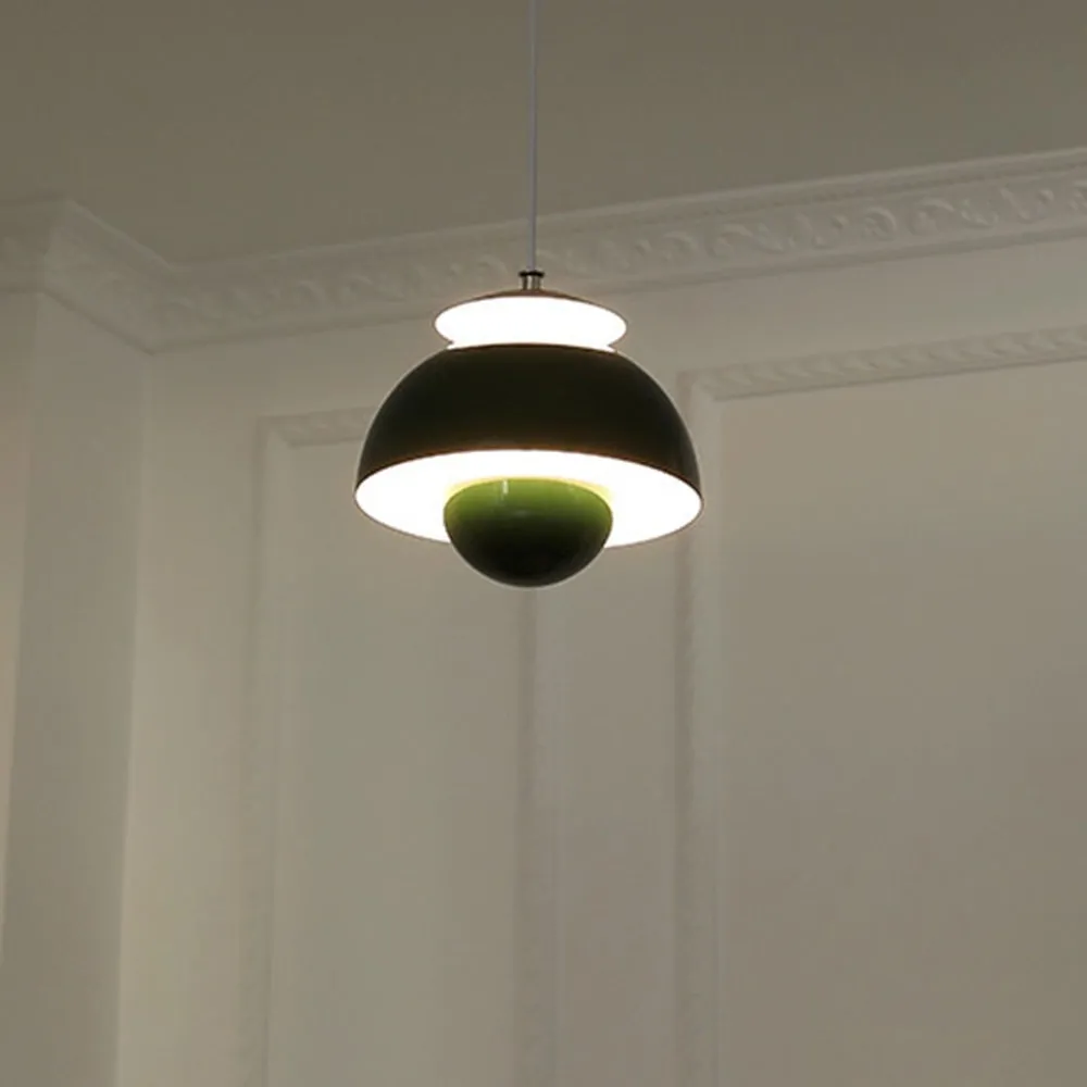 Macaron Flower Bud Metal Pendant Lamp S33
