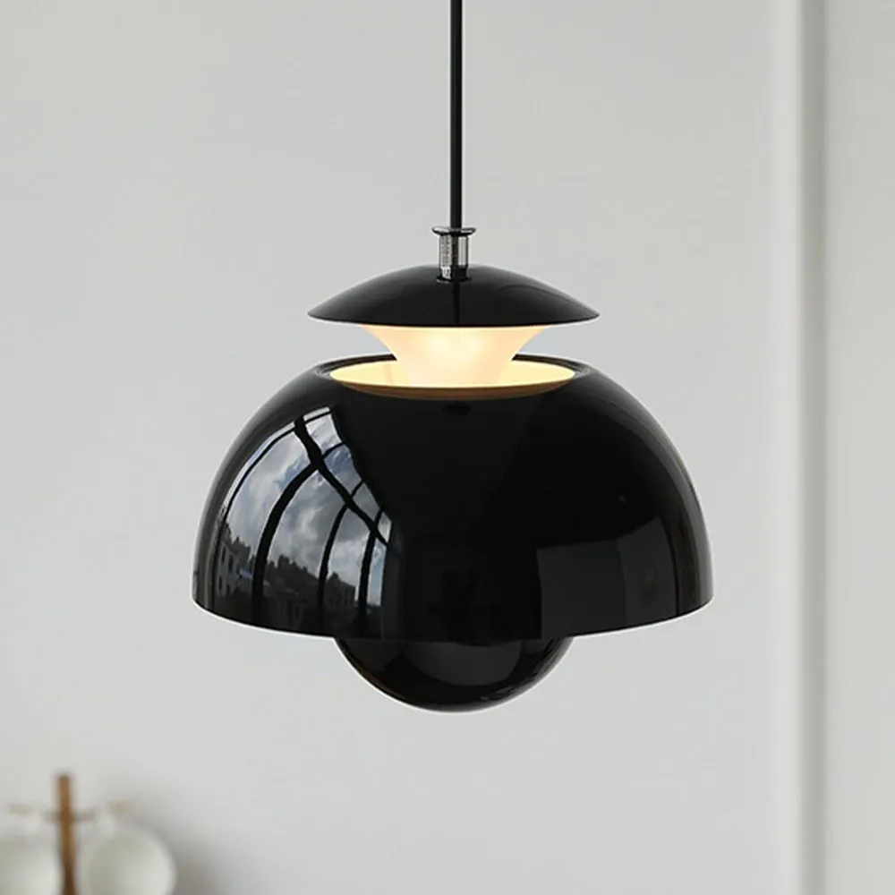 Macaron Flower Bud Metal Pendant Lamp S33