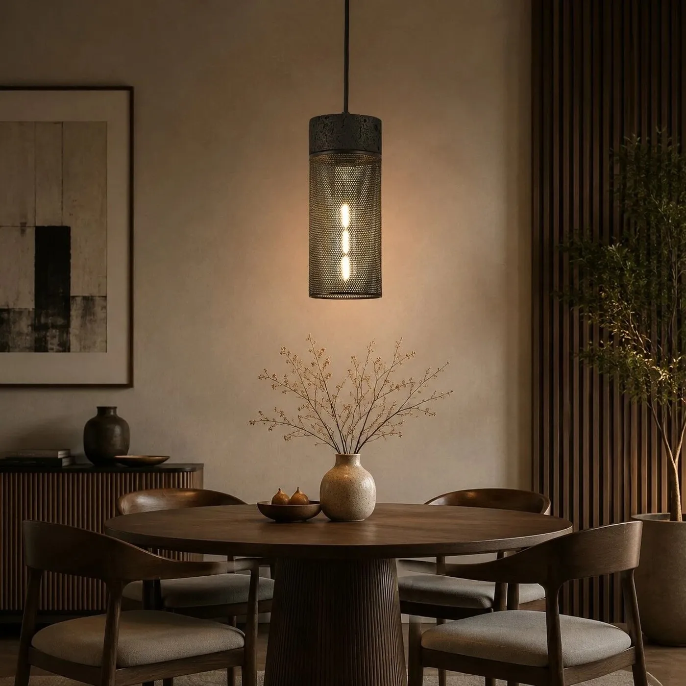 dining room scene