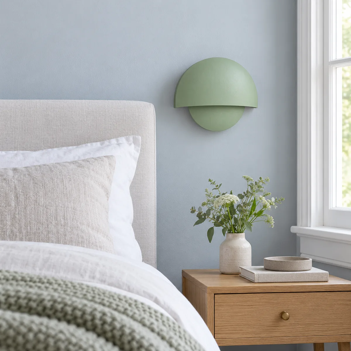 A Quiet Half-Dome Wall Light