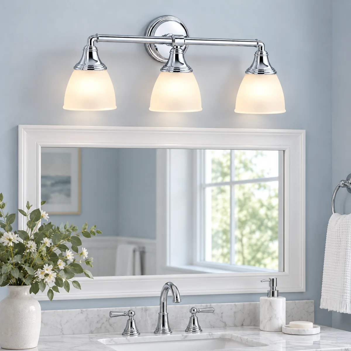 A Quiet Bell Sconce for the Wall