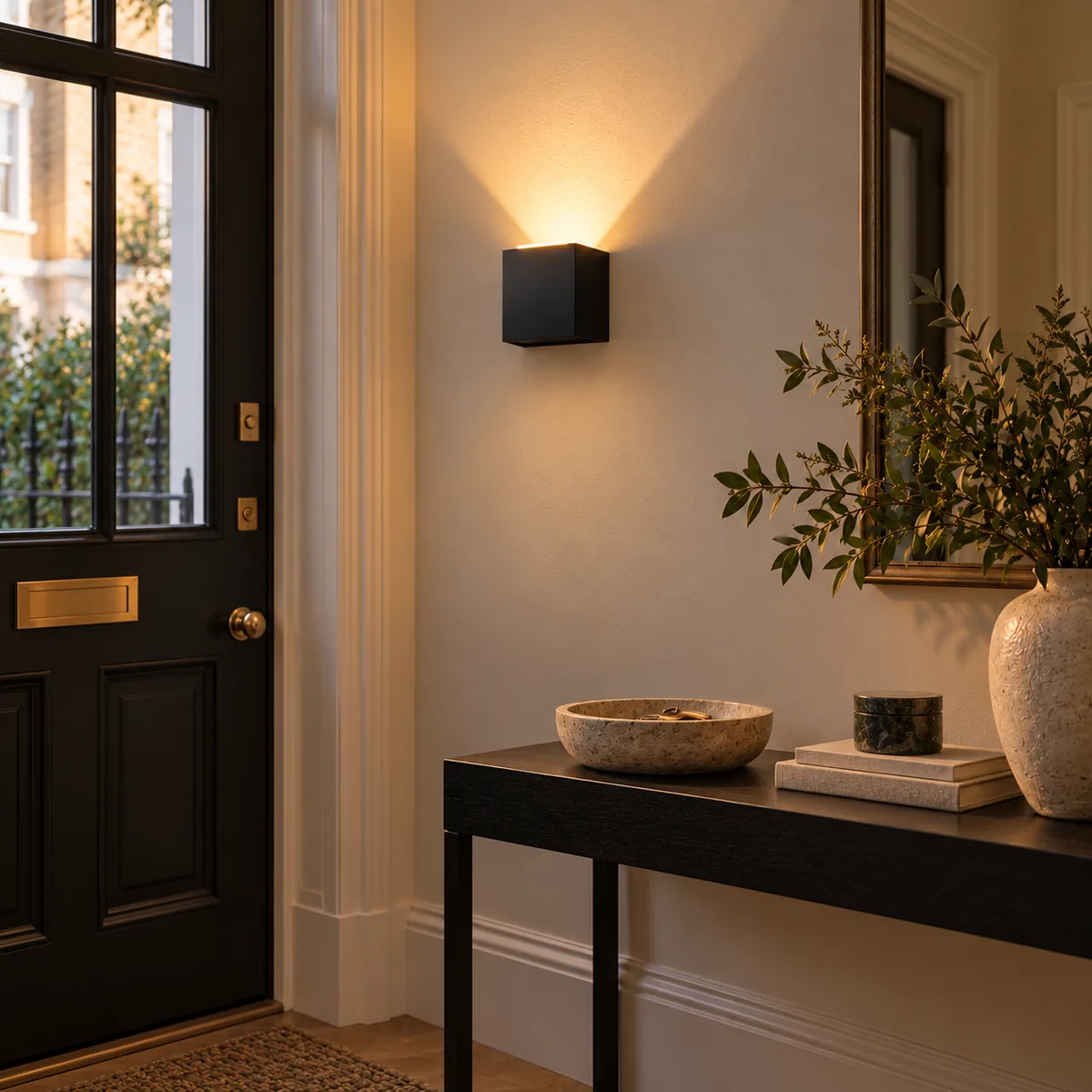 A Quiet Cube Light for the Wall