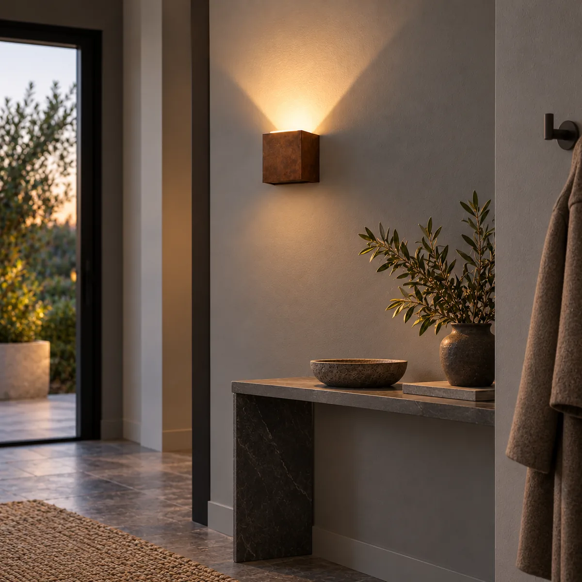 A Quiet Cube Light for the Wall
