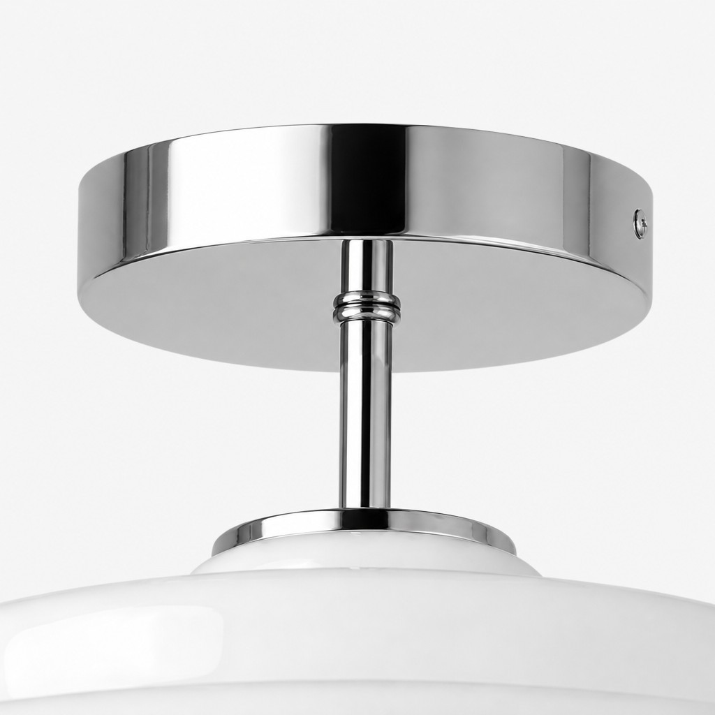 Koloro ceiling plate and metal stem detail